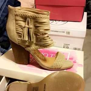 Not Rated, peep toe, ankle bootie